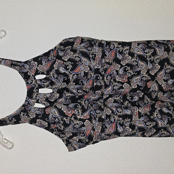 Septangle Womens Pasily Print Swim Top - Picture 1 of 4